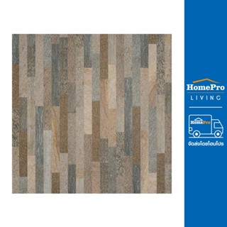 HomePro กระเบื้องพื้น 12x12 นิ้ว TARA ไซเฟอร์ สโตน เทา PM แบรนด์ TARA