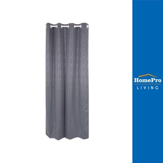 HomePro ม่าน EYELET RIGO UV 140X250 เซนติเมตร สีเทา แบรนด์ HLS