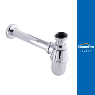 HomePro ท่อน้ำทิ้งอ่างล้างหน้ากระปุก MOYA BT-ABS 20 ซม. สีโครม แบรนด์ MOYA