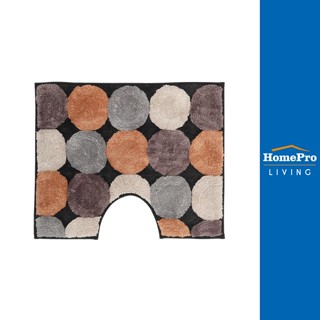 HomePro พรมห้องน้ำ REMY สีน้ำตาล แบรนด์ HLS