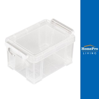 HomePro กล่องหูล็อค STACKO CM4 8.4x12x6.7 ซม. สีใส แบรนด์ STACKO