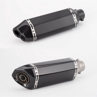 ท่อไอเสียรถจักรยานยนต์ ทรงหกเหลี่ยม ขนาดเล็ก R25 MT07 Z900 GSXR250 R15 Z125