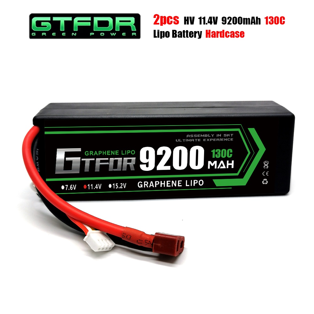 GTFDR 3S 11.4V 9200MAh Lipo แบตเตอรี่14.8V 15.2V 22.2V 7.4V 6S 4S 2S 5200MAh 7000MAh 8000MAh 8400MAh