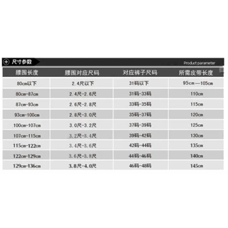 allgen เข็มขัดหนัง PU คลาสสิก ใส่ได้ทุกโอกาส