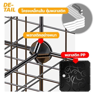 allgen ชิ้นส่วนประกอบคอก DIY คอกสัตว์เลี้ยง อุปกรณ์เสริมสำหรับคอกสัตว์เลี้ยง DIY
