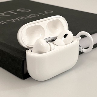 ▦○Ins wind jelly white เหมาะสำหรับ Apple AIRPODSPRO2 บลูทูธรุ่นที่ 2 รุ่นที่ 3 เปลือกหูฟังไร้สาย IPHONE รุ่นที่ 2 และ 3