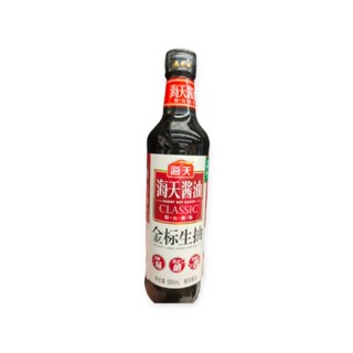 Haday Golden Label Light Soy  Sauce 500ml.  ซีอิ้วขาว ฉลากทอง 500มล.