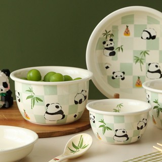 [พร้อมส่ง] ชามซุป ลายแพนด้า สําหรับใส่อาหาร