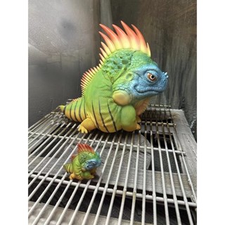 โมเดลเรซิ่น Green Iguana plus น่ารัก