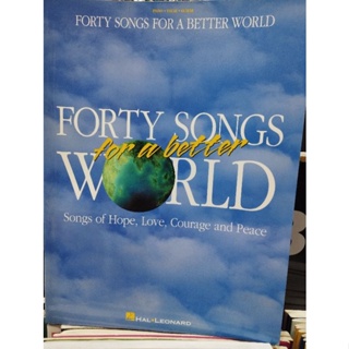 FORTY SONGS FOR A BETTER WORLD PVG /073999100969