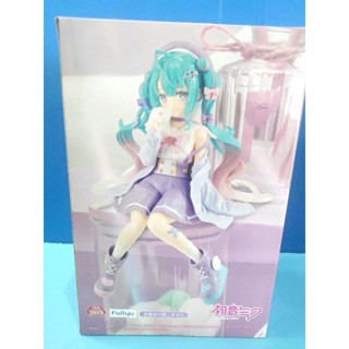 Hatsune miku Sailor Suit Purple Noodle Stopper  ลิขสิทธิ์แท้ 100%  มือ 1  lot.jp