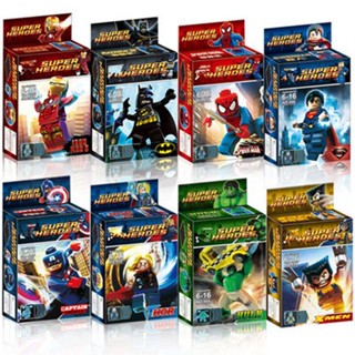 ฟิกเกอร์ ซุปเปอร์แมน ไอรอนแมน แบทแมน สไปเดอร์แมน อเวนเจอร์ส 4 Alliance Super Heroes 3 สําหรับเด็ก