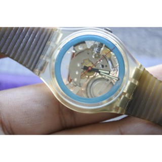 นาฬิกา Vintage มือสองญี่ปุ่น Swatchปี1988 Jelly Fish ระบบ QUARTZ UNISEX ทรงกลม หน้าปัด35มม