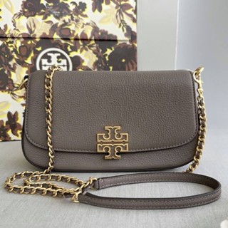 🔥สีมาใหม่ ค่ะ หายากกก👜New Tory Burch Britten Convertible Crossbody ถือได้หลายแบบ