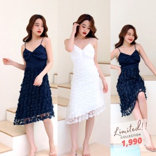 เดรส EVL013 Avery Dress (ลด125 โค้ดWYAKPT) ชุดใส่เที่ยว ชุดออกงาน ชุดเพื่อนเจ้าสาว | Evalynbrand