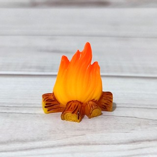 ☜☊﹉จำลอง mini fire ไฟฉายไฟฉาย burn bonfire เครื่องประดับขนาดเล็ก micro-landscape bonsai สวนภูมิทัศน์ตกแต่ง diy