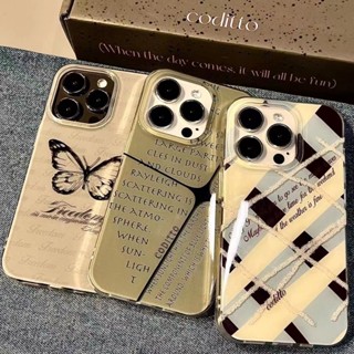 เคสโทรศัพท์มือถือ แบบนิ่ม สไตล์เรโทร สําหรับ Apple Iphone 14promax 13 12 11 78plus XR XSmax