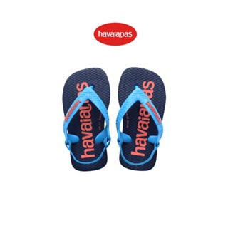 Havaianas รองเท้าแตะ Baby Logomania Flip Flop Turquoise รุ่น 41457950212BLXX