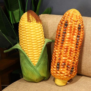 ✑ใหม่ Creative Corn Plush ของเล่นหมอนตุ๊กตาตลกแฟนเตียงนอนคลิปขาสาวของขวัญวันเกิด