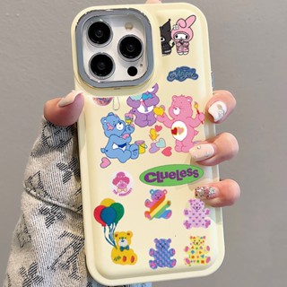 เคสโทรศัพท์มือถือ ลายหมีสายรุ้ง สําหรับ iPhone 14Promax 13 12 11 7Plus X XR xsmax
ปกอ่อน