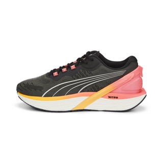 PUMA RUNNING - รองเท้าวิ่งผู้หญิง Run XX Nitro WNS Womens Running Shoes สีดำ - FTW - 37617111