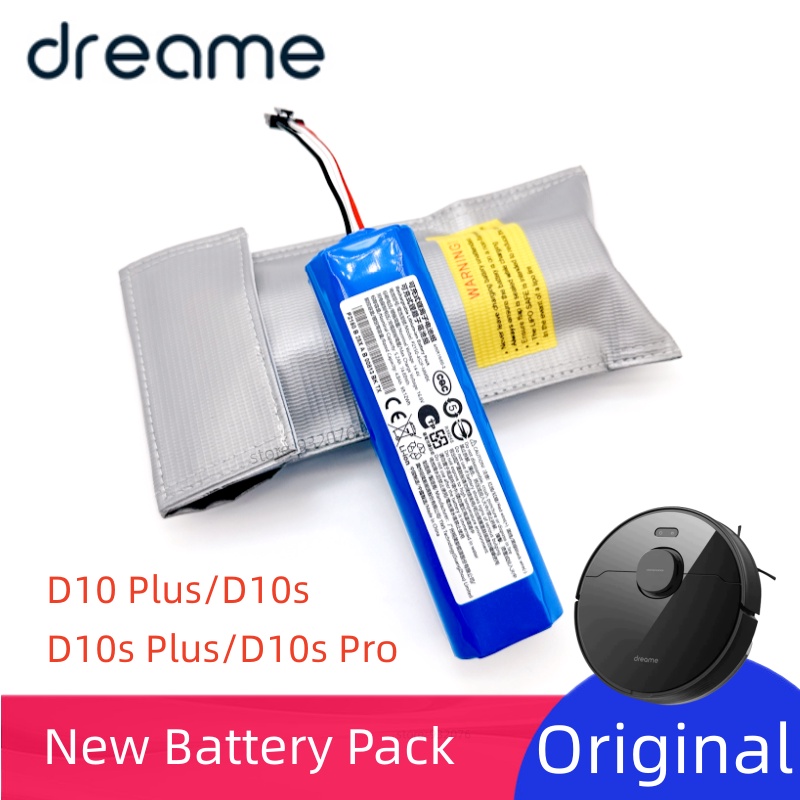 Original Dreame แบตเตอรี่ Li-Ion แบบชาร์จไฟได้สำหรับ D10 Plus/ D10s/D10s Plus/ D10s Pro เครื่องดูดฝุ