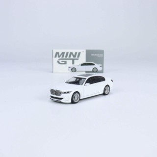 มินิ GT 1: 64 #557 โมเดลรถยนต์ โลหะผสม สําหรับ BMW Alpina B7 750