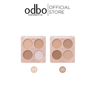 ODBO CONTOUR & GLOW PALETTE OD1303 พาเลทคอนทัวร์+ไฮไลท์
