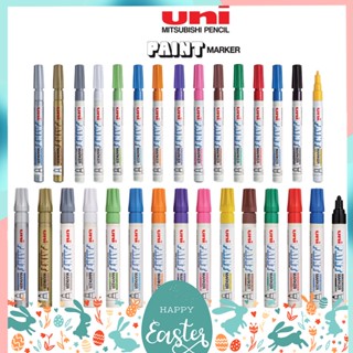 ทักแชทแจกโค้ด ปากกาเพ้นท์ UNI PAINT MARKER ขนาด 1.0 &amp; 2.0 MM สำหรับอุตสาหกรรม