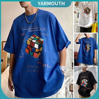 Yyr_ เสื้อยืด แบบสวมหัว แฟชั่นฤดูร้อน สําหรับผู้ชาย