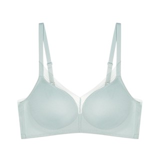 Triumph เสื้อชั้นในไม่มีโครง รุ่น Invisible Inside-Out Delicate P รหัส 10212521 สีเขียว 6535