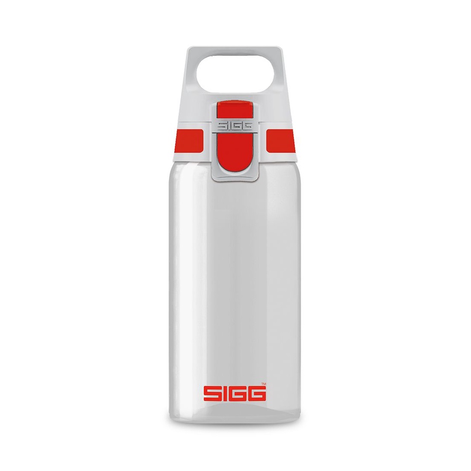 SIGG - ขวดน้ำ รุ่น Total Clear One สีแดง 0.50 ลิตร