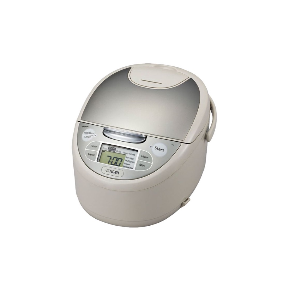 TIGER - หม้อหุงข้าวไฟฟ้า 1.0 ลิตร สีเบจ