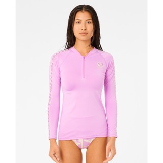 RIP CURL เสื้อว่ายน้ำ กันUV 143WRV NEW WAVE LS RASH GUARD S22