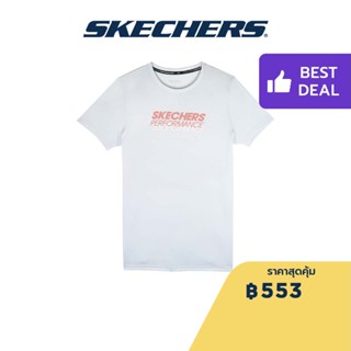 Skechers สเก็ตเชอร์ส เสื้อยืดผู้หญิง Women Tee  Apparel - SP22Q4W381-00JA