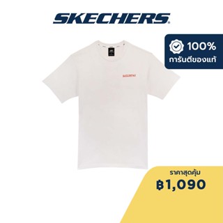 Skechers สเก็ตเชอร์ส เสื้อยืดแขนสั้นยูนิเซ็กส์ Unisex Warner Bros. Short Sleeve Tee Apparel - SL323U323-00GK