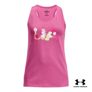 Under Armour UA Girls Bubble Abbreviation Tank อันเดอร์ อาร์เมอร์ เสื้อออกกำลังกายสำหรับเด็กผู้หญิง