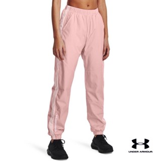 Under Armour UA Womens RUSH™ Woven Pants กางเกงออกกำลังกาย เทรนนิ่ง สำหรับผู้หญิง