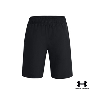 Under Armour Boys UA Woven Graphic Shorts อันเดอร์ อาร์เมอร์ กางเกงขาสั้น UA Woven Graphic สำหรับเด็กผู้ชาย