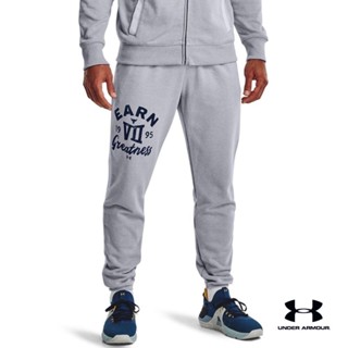 Under Armour UA Mens Project Rock Heavyweight Terry Pants กางเกงออกกำลังกาย เทรนนิ่ง สำหรับผู้ชาย