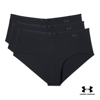 Under Armour UA Womens Pure Stretch Hipster 3-Pack อันเดอร์ อาเมอร์ ชุดชั้นในเทรนนิ่ง สำหรับผู้หญิง รุ่นStretch Hipster