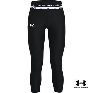 Under Armour UA Girls HeatGear® Armour Crop อันเดอร์ อาเมอร์ กางเกงเทรนนิ่ง สำหรับเด็กผู้หญิง รุ่น Armour Crop