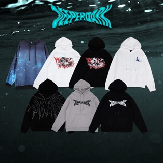 Urthe - เสื้อแขนยาว เสื้อกันหนาวแบบมีฮู้ด รุ่น HOODIE DEEPER DARK