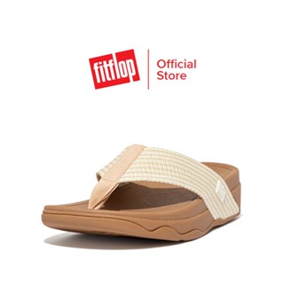 FITFLOP SURFA รองเท้าแตะแบบหูหนีบผู้หญิง รุ่น E84-926 สี Cream Mix