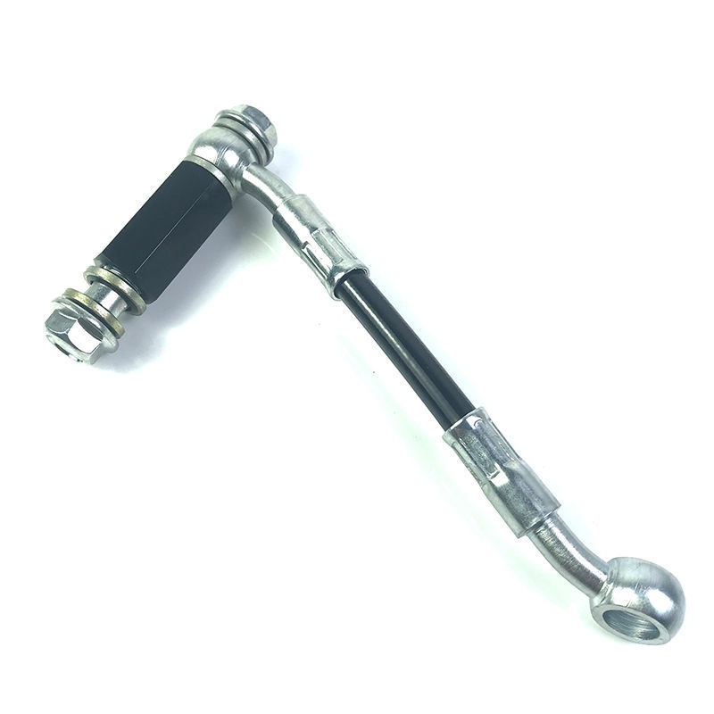 ✼✒✸รถสามล้อไฟฟ้าสี่ล้อน้ำมันเบรคคู่ TEE Connector เบรคท่อน้ำมันสกรู 2-Way เบรคอุปกรณ์อุปกรณ์เสริม