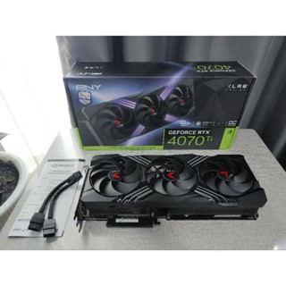 (มือ2) PNY RTX 4070 TI 12GB OC XLR8 GAMING VERTO TF - 12GB GDDR6X 4070Ti มือ2 ประกันศูนย์ Advice ถึง 04/2026