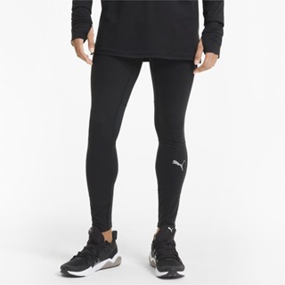 PUMA RUNNING - กางเกงวิ่งขายาวรัดรูปผู้ชาย Favourite Long Mens Running Tights สีดำ - APP - 52021801