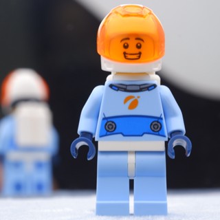 LEGO Astronaut Bright Light Blue Spacesuit Space Town &amp; City