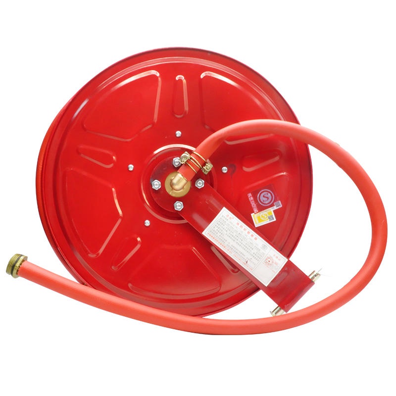 ♸♸แบรนด์ Minshan ม้วนท่อดับเพลิงด้วยตนเอง ท่อน้ำ ท่อยาง 20m 25 30