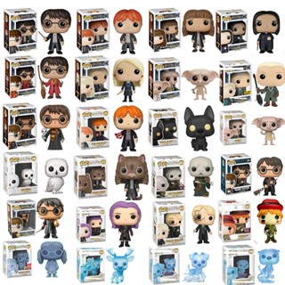 ┋▦✆ฟิกเกอร์ funko pop Harry Potter Malfoy Hermione Voldemort Quidditch Luna Snape